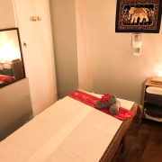 Thai massage in cromwell, London. Massage room for Thai massage, Swedish massage. relaxation atmosphere.